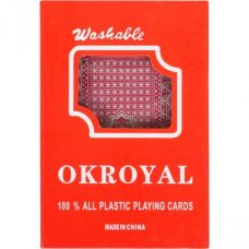 Карти гральні, пластикові “OKROYAL 1 колода 54 карти Карти гральні, пластикові “OKROYAL 1 колода 54 карти