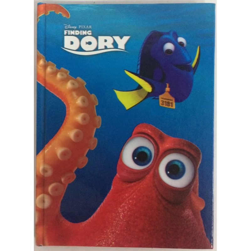 Блокнот для нотаток А6, тверда обкладинка, 48 листів офсет, клітинка, “Dory“ “Хенк і Дорі 20 шт, Ц725011У