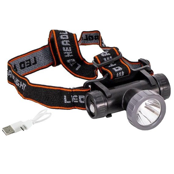 Светодиодный налобный фонарик LED SQ-805 USB, налобник Светодиодный налобный фонарик LED SQ-805 USB, налобник
