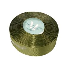 Репсова стрічка 25мм 23 метри болотного кольору D00225-А3-247 Репсова стрічка 25мм 23 метри болотного кольору D00225-А3-247