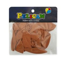 Кульки 10“ (26см) вінтажний бежево-коричневий, 10 шт/пач Коричневий Pelican 811055 Кульки 10“ (26см) вінтажний бежево-коричневий, 10 шт/пач Коричневий Pelican 811055