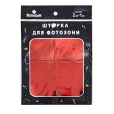 Фотозона 2 м х 1 м, “Квадрат“ червона Червоний Pelican 872218