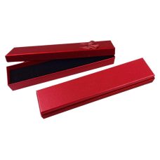 Подарункова коробка ювелірна, 4,5х20х2,5см, червона J00320 red