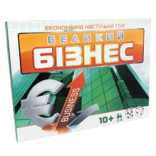 Настільна гра Strateg Великий Бізнес економічна українською мовою 30452