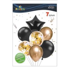 Набор из 7 шаров “Звезда, черно-золотой микс“ Pelican (837323) Набор из 7 шаров “Звезда, черно-золотой микс“ Pelican (837323)