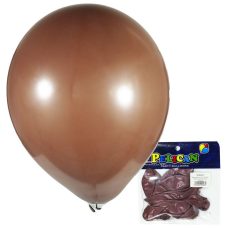 Шарики воздушные Pelican 10“ (26 см) пастель коричневый 10шт/уп 815817 Шарики воздушные Pelican 10“ (26 см) пастель коричневый 10шт/уп 815817