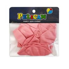 Кульки 10“ (26см) пастель рожевий ніжний, 10 шт/пач Рожевий Pelican 811006