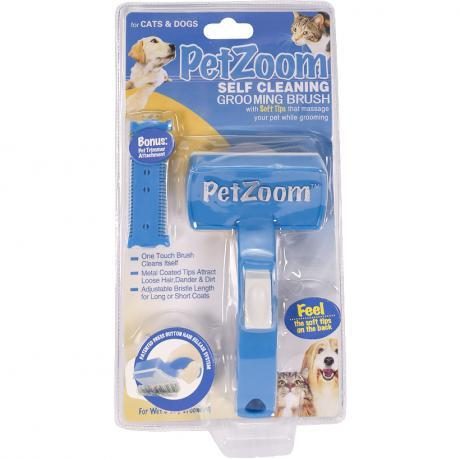 Щетка для животных самоочищающаяся Pet Zoom Self Cleaning 28613-43 Щетка для животных самоочищающаяся Pet Zoom Self Cleaning 28613-43