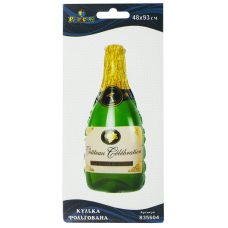 Кулька фольгована Pelican, пляшка шампанського, 93см, 835604 Кулька фольгована Pelican, пляшка шампанського, 93см, 835604
