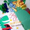 Фотозона из воздушных шаров “Happy birthday Little Baby“ T-8612