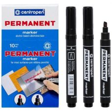 Маркер “Centropen“ товстий-скошений чорний