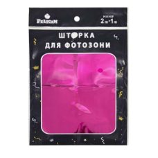 Фотозона 2 м х 1 м, “Квадрат“ фуксія Рожевий Pelican 872216