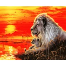 Картина за номерами “Король Лев“ 40*50см 3242
