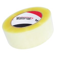 Скотч упаковочный прозрачный 45мм х 250м х 38 (40) мкм “Material“