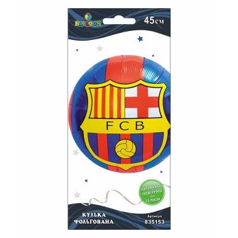 Кулька фольгована Pelican, FC Barcelona 45см, 835153 Кулька фольгована Pelican, FC Barcelona 45см, 835153
