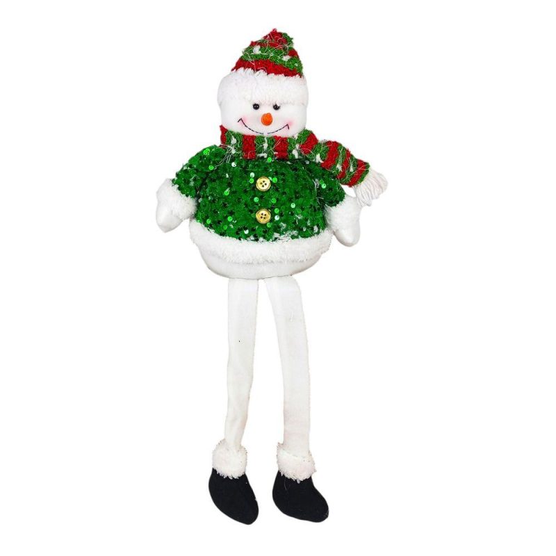 Игрушка мягкая с длинными ножками“ 50см «Снеговик» 621-06 Snowman Игрушка мягкая с длинными ножками“ 50см “Снеговик“ 621-06 Snowman
