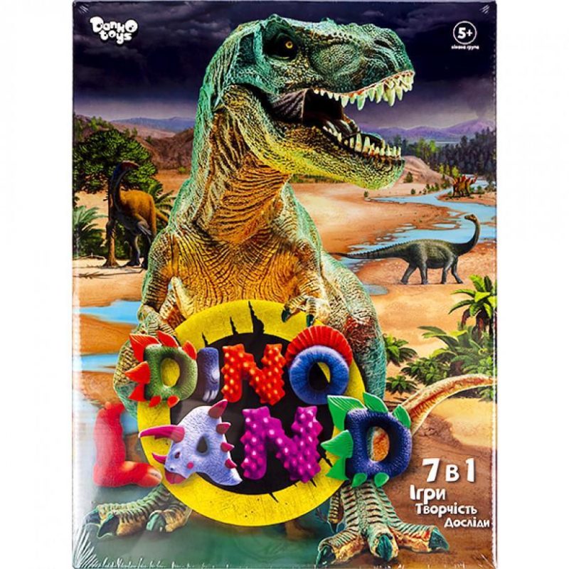Креативна творчість “Dino Land 7в1“ УКР DL-01-01U