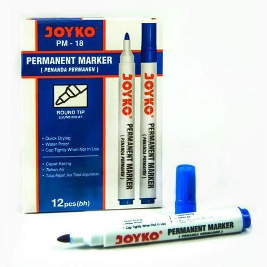 Маркер круглий Permanent Joyko синій PM-18 Маркер круглий Permanent Joyko синій PM-18