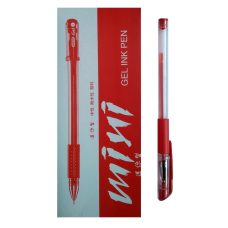 Ручка гелева червона MIMI GEL INK PEN Z-200-03