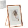 Металлическая настольная фоторамка для фото размером 10×15 см Rose Gold 4R 12001U6R Металлическая настольная фоторамка для фото размером 10×15 см Rose Gold 4R 12001U6R
