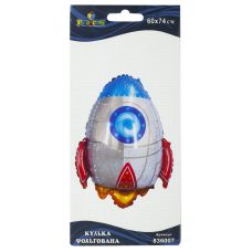 Шарик фольгированный Ракета 74см Pelican 836007/XTS-DKYX107 Шарик фольгированный Ракета 74см Pelican 836007/XTS-DKYX107