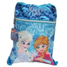 Сумка-мішок для взуття та одягу для дівчинки Josef Otten “Magical cold“ 39*30см JO-18111 змінного взуття, змінки Сумка-мішок для взуття та одягу для дівчинки Josef Otten “Magical cold“ 39*30см JO-18111 змінного взуття, змінки