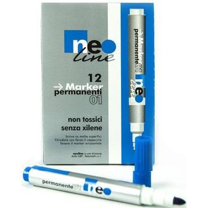 Маркер круглий Permanent, синій NeoLine 5472 Маркер круглий Permanent, синій NeoLine 5472