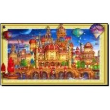 Алмазна мозаїка 3D за номерами 40*50 см “Східна казка“ 0061LTE