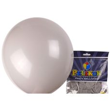 Кульки круглі Pelikuk 13“ (33 см) пастель сірий 50шт/уп 1350C-123