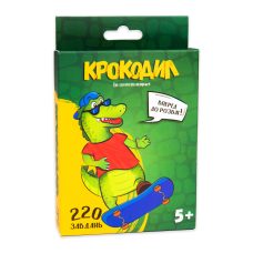 Настольная игра Strateg Крокодил на украинском языке 30339 Настольная игра Strateg Крокодил на украинском языке 30339