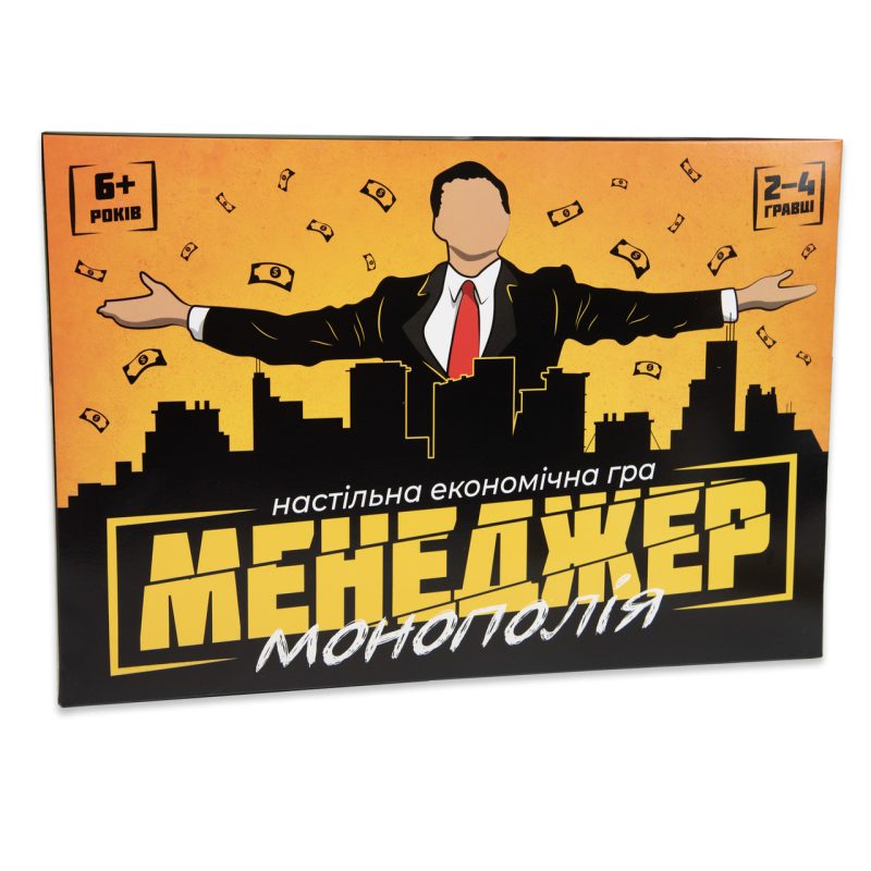 Настольная игра Strateg Менеджер на украинском языке 30342