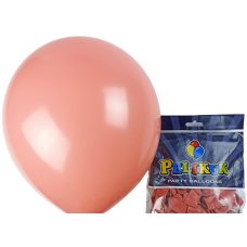 Кульки круглі Pelikuk 13“ (33 см) пастель яскраво-теракотовий 50шт/уп 1350C-127 Кульки круглі Pelikuk 13“ (33 см) пастель яскраво-теракотовий 50шт/уп 1350C-127