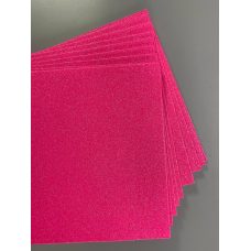 Фоаміран 1,7 мм “Рожевий“ Fluorescent Glitter HQ A4 (21X29,7CM) 10листів, 17FA4-003