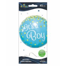 Кулька фольгована Pelican, party it“s a boy, 45см, 835226