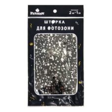 Фотозона 2м х 1м, “Звездное небо“ черная Черный Pelican 872160