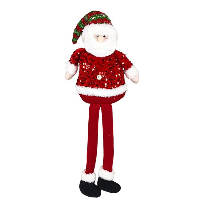 Іграшка м“яка з довгими ніжками“ 50см “Санта Клаус“ 621-06 Santa Claus