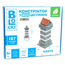 Конструктор з міні-цеглинок BLOCKY Башта Strateg 31022 Будівельний набір для творчості Конструктор з міні-цеглинок BLOCKY Башта Strateg 31022 Будівельний набір для творчості