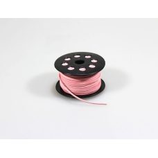 Шнур 3мм х 50м шкіряний декоративний рожевий R.YPS Pink Шнур 3мм х 50м шкіряний декоративний рожевий R.YPS Pink