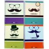 Блокнот для нотаток В5, бічна пружина, 60 листів офсет, клітка «Серія Mustache», обкладинка м“яка Ц355035У Блокнот для нотаток В5, бічна пружина, 60 листів офсет, клітка “Серія Mustache“, обкладинка м“яка Ц355035У